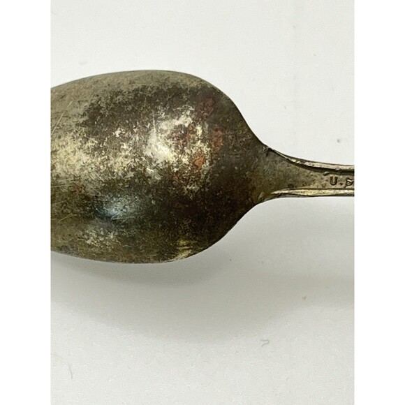 1904 Palace Of Machinery St Louis Exposition Vintage Souvenir Spoon - Picture 5 of 15